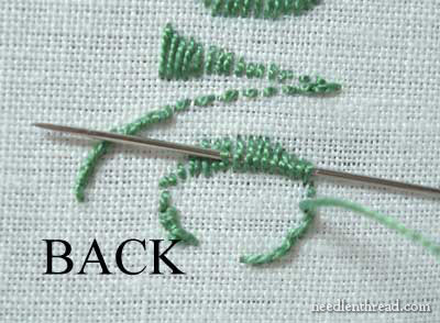 Hand Embroidery: Lettering and Text 4: Stem Stitch –