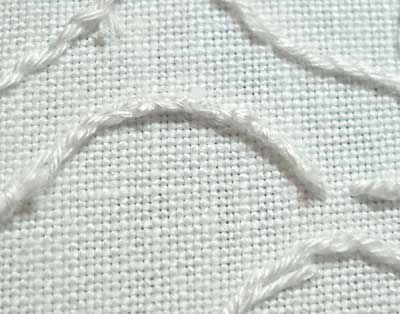 Embroidery Back: Removing and Repairing a Slip Knot