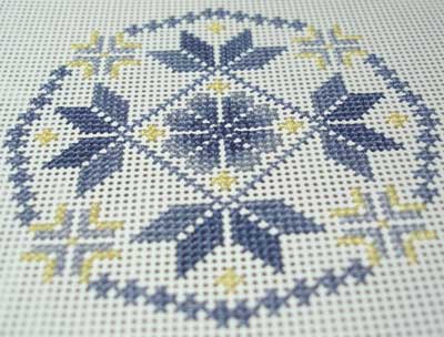 Perforated embroidery patterns