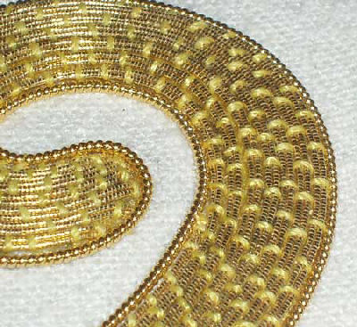 Gilt Faconnee #6 Gold Embroidery Thread - Goldwork Threads