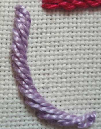 crochet rope stitch