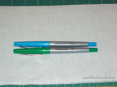 Pen Review: PaperMate Flair UF (vs. Sharpie Art Pen) - The Well