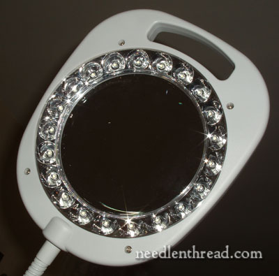 Embroidery and Eyesight – Magnifier Lights are Magnificent! –