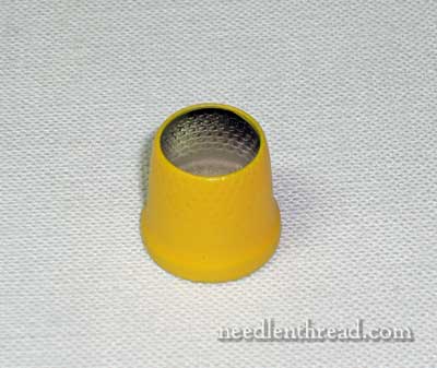 Open Thimbles Saves Fingers! –
