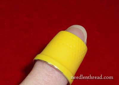Silicone Thimble for DIY Sewing Tools, Anti- puncture Finger Cover