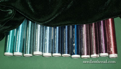 10 Colors of 100% Silk Thread spools basic demanding best quality of  threads UK