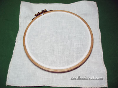 How to Securely Place Fabric in an Embroidery Hoop