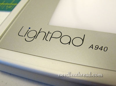 The LightPad – Perfect for Tracing Embroidery Patterns onto Fabric