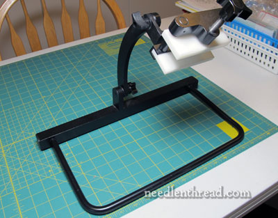 Embroidery stand review, How to set embroidery stand with frame