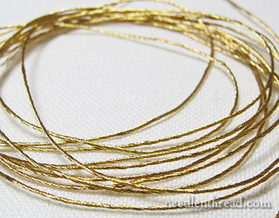Goldwork Metal Threads Smooth Passing Thread #5 Ecclesiastical Sewing
