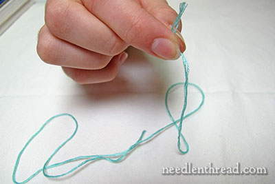Flosstube EXTRA - How to Make EASY Floss Drops & How to cut a Hank of Floss  to put on them! 