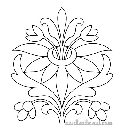 Floral Abstract. Freehand Drawing Stock Vector - Illustration of outline,  line: 10653713