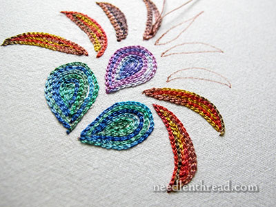 Bead embroidery kit Golden lights needlework kit Art canvas beadwork pattern