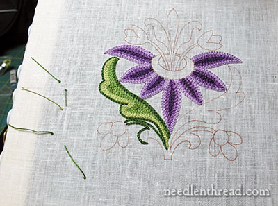 How to Set Up Embroidery Frame  Tambour/Luneville Embroidery Frame  Tutorial 