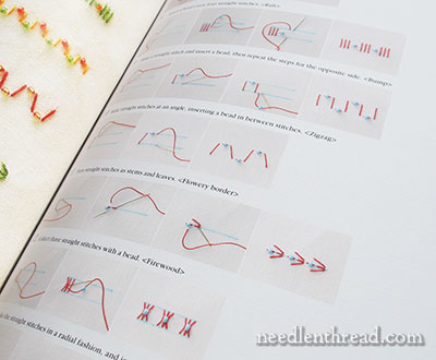Bead Embroidery Stitch Samples & Motifs – Books Review –