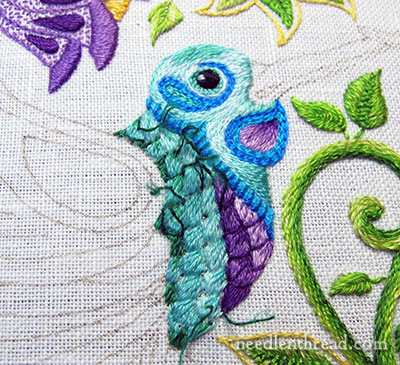 Secret Garden Embroidery: Fiddling with Stitches – NeedlenThread.com