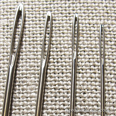 Leather Hand Sewing Needles 3 Ct. Assorted Sizes