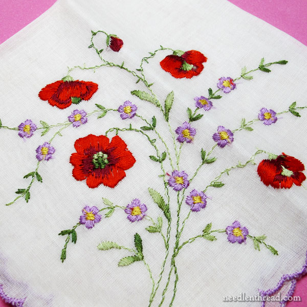Hand Embroidery vs. Machine Embroidery – and how to tell the