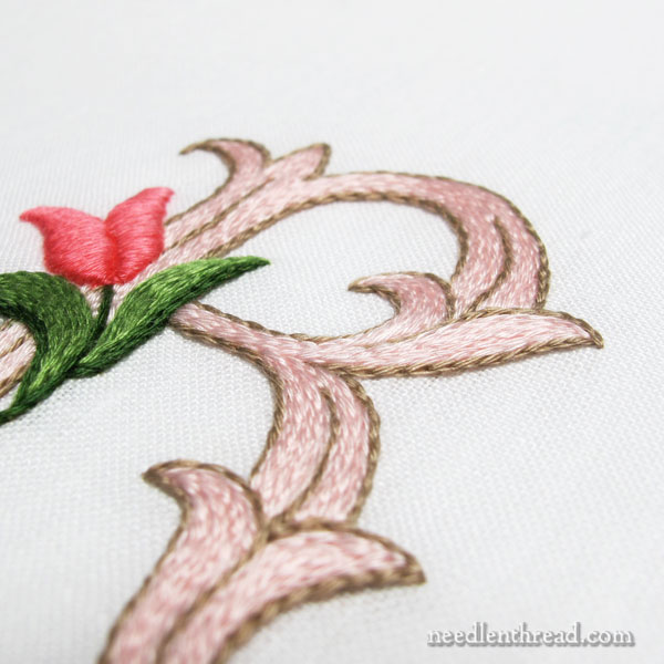 FO] Biscornu (pattern Ink Circles and self-design) - stitched on 34 count  linen. : r/CrossStitch