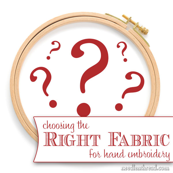 What's the Best Fabric for Embroidery?