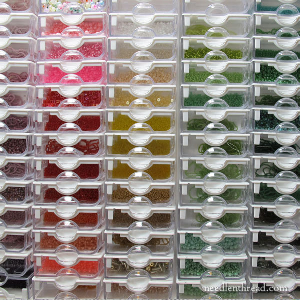 Jewelry And Craft Organizer Clear Mini Plastic Bead Storage Containers,  Stuff Bag