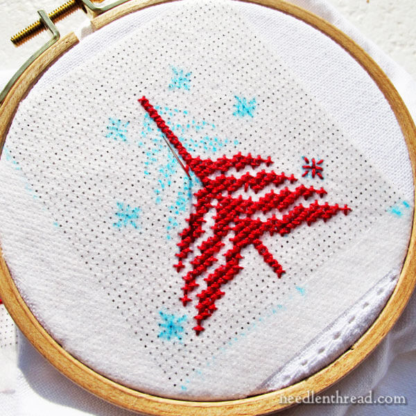 How to Transfer an Embroidery Pattern with Fabri-Solvy 
