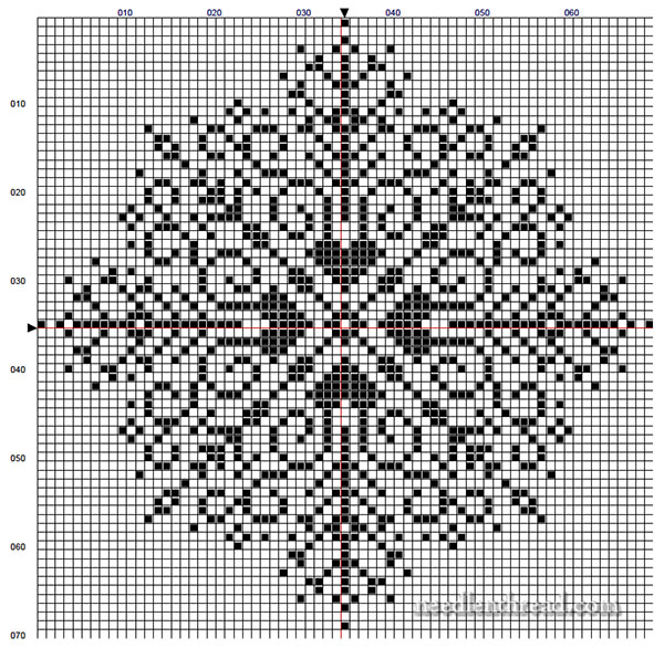 The Mother of All Snowflakes – Free Pattern – NeedlenThread.com