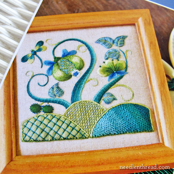 Modern Crewel – An Inspirations Embroidery Kit Review