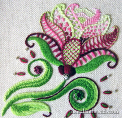 Carol's Rose Crewel Embroidery Kit Review –
