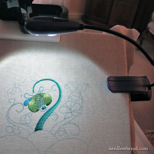 Clip-on Lights for Needlework: Mighty Bright Review & Tips –