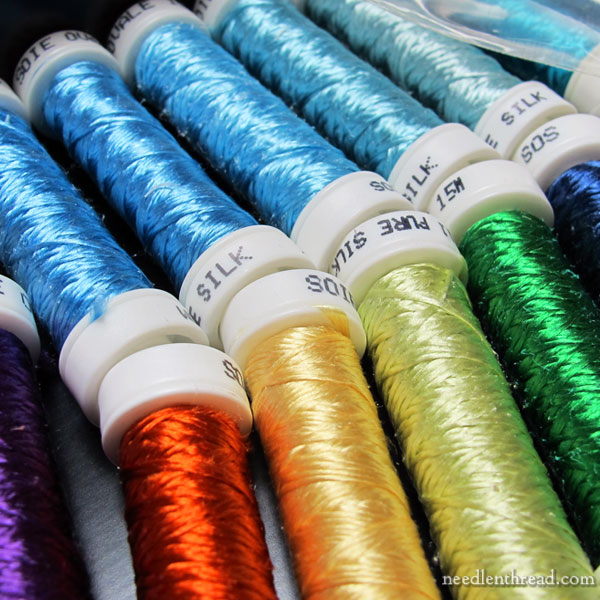 Silk Hand Embroidery Thread 101: Flat Silk –