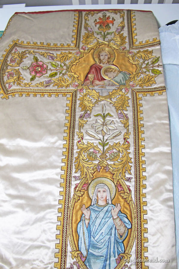 Vintage Ecclesiastical Embroidery Transfer Treasures