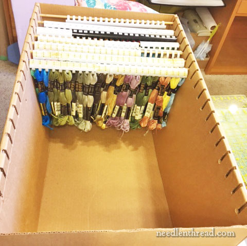 7 totally do-able ways to organize your floss - Stitch People Blog  Embroidery  floss storage, Diy embroidery floss organizer, Cross stitch floss