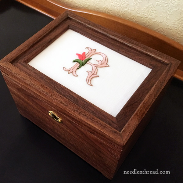 Give-Away! Custom Box for Mounting Embroidery –