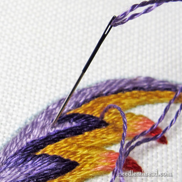 Embroidery Stitch Tip: Changing Needle Sizes –