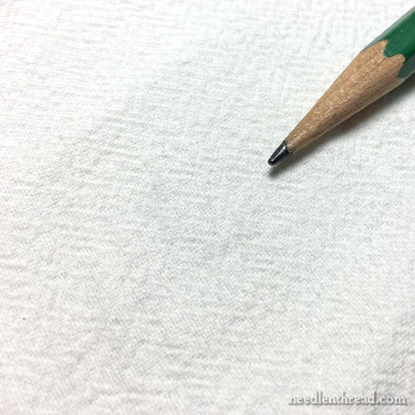 Embroidery Transfer Tip: Erasing Pencil Mistakes from Fabric –