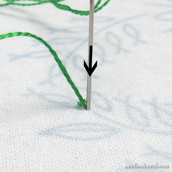 Stitch Tip: No-Knot Invisible Thread Start for Hand Embroidery