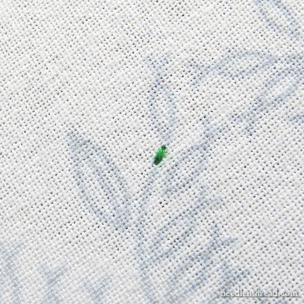 Stitch Tip: No-Knot Invisible Thread Start for Hand Embroidery