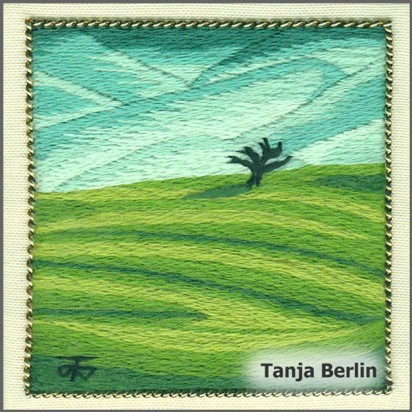 Landscape Embroidery Motifs By Vera Shimunia