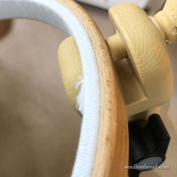 Beechwood Adjustable Legged Floor Embroidery Stand | Nurge #190-5