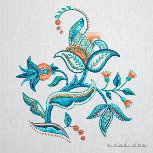 John James Embroidery #7 - Quilted Strait