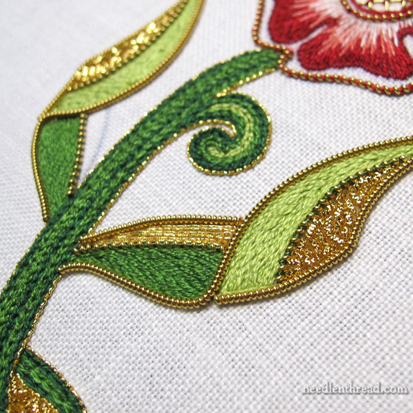 20 GOLD THREAD for HAND EMBROIDERY AND Embroidery with Gold Thread