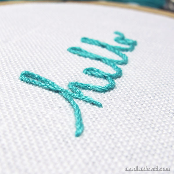 Hand Embroidery: Stitches at a Glance
