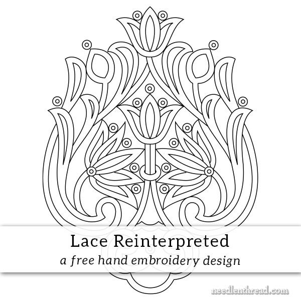Free Embroidery Design: Lace Reinterpreted –