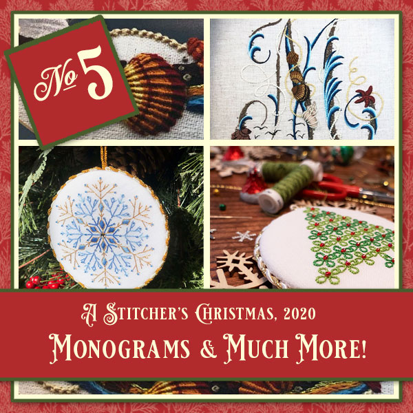 A Stitcher's Christmas: Monograms & More! –