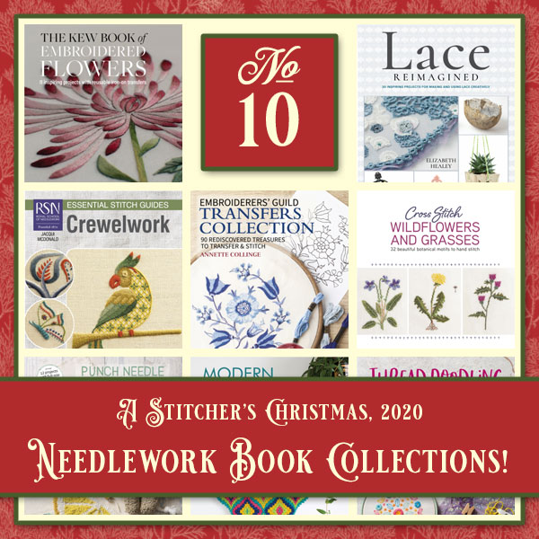 A Stitcher's Christmas #10: Embroidery Books Galore from Search