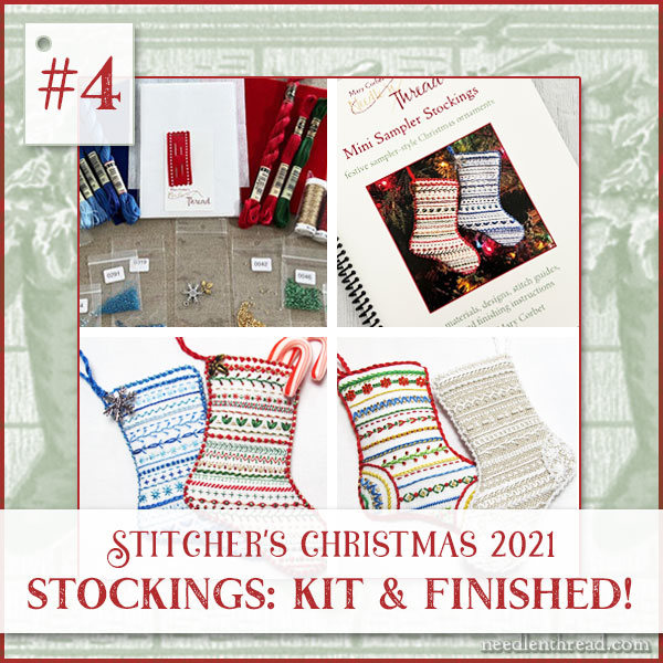 Stitcher's Christmas 4: A Stocking Kit & Ornament –
