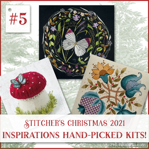 Stitcher's Christmas 5: Inspirations Handpicked Embroidery Kits! –