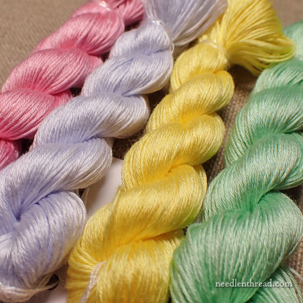 Hand Dyed Pearl Cotton Embroidery Thread, Colorful Cross Stitch Thread, 6  Strand Embroidery Floss, Monogram Floss