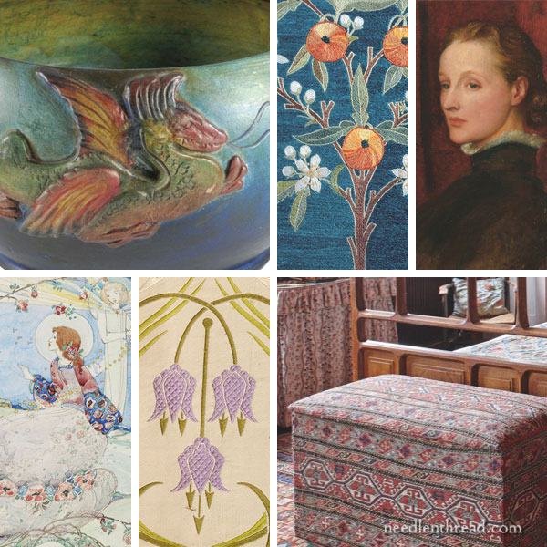 Embroidery & the Arts & Crafts Movement –